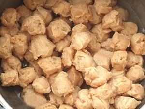 โปรตีนเกษตรหวานทอดกรอบ