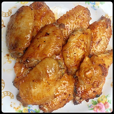 สูตรปีกไก่ย่างบาร์บีคิว