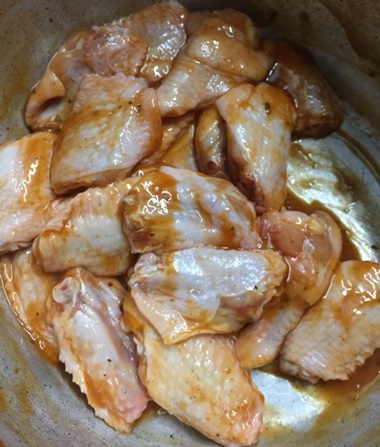 สูตรปีกไก่บาร์บีคิว